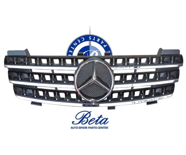 Radiator Grille Modified with Base without Logo -Black for Mercedes ML-Class W164 2005-2008 models, Part Number 1648800685 Radiator Grille Modified with Base without Logo -Black for Mercedes ML-Class W164 2005-2008 models, Part Number 1648800685
